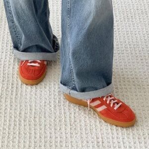 Adidas Red & Pink Hardball Spezial ♥️🎀